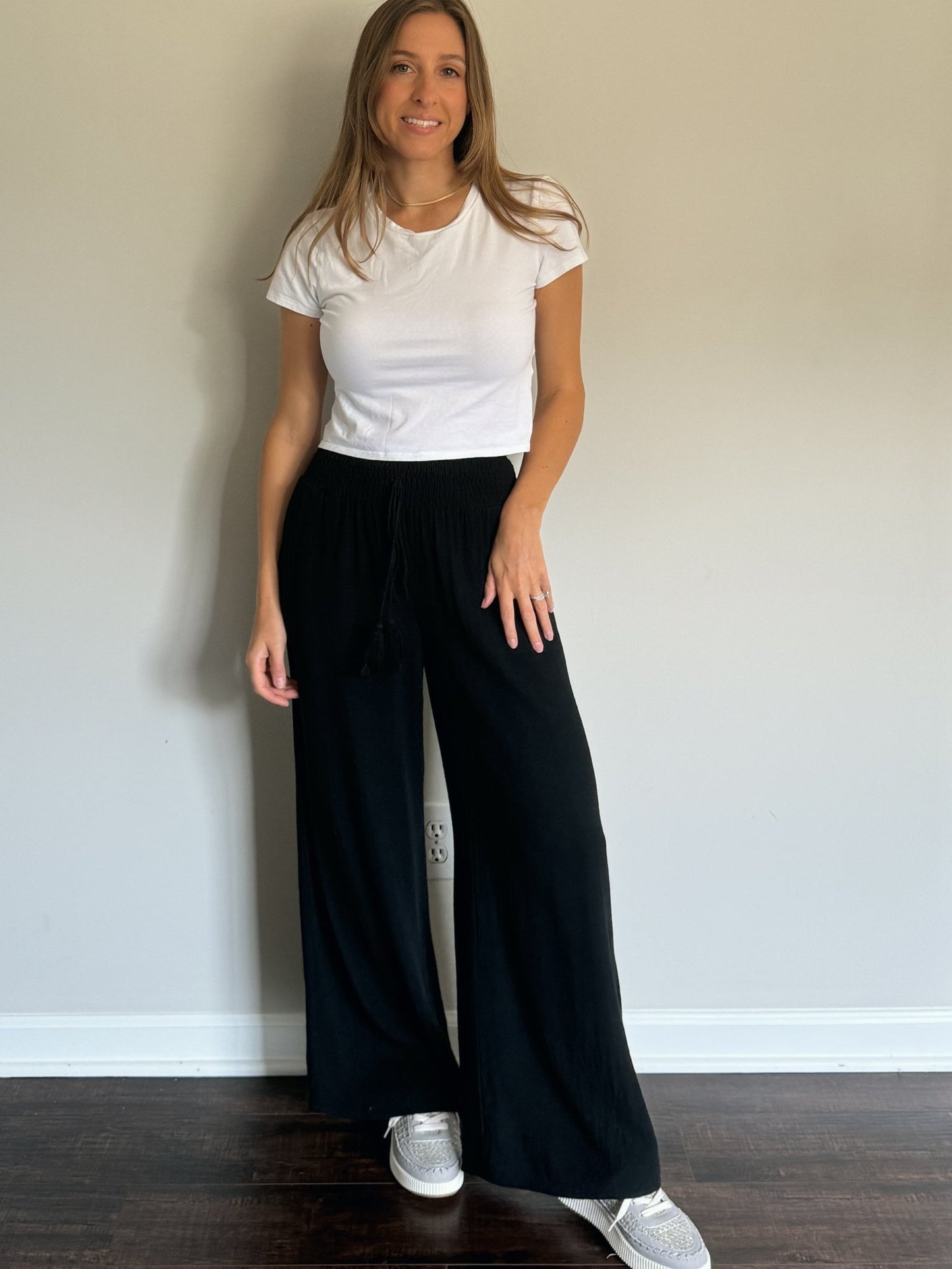 Black Linen Pants - Linen & Spritz